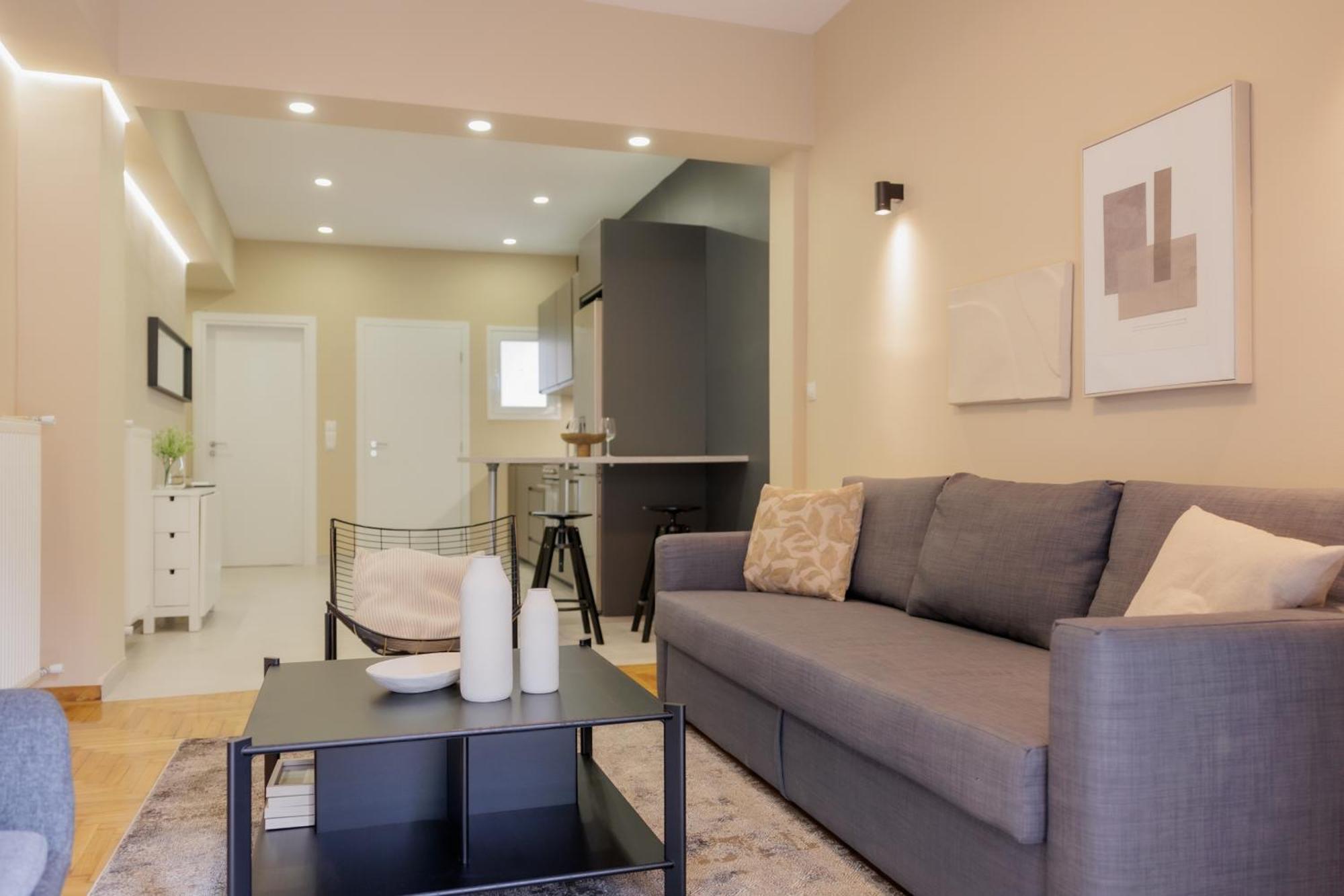 Modern 2Bdr Apt - 2' To Metro - Direct To Acropolis Athens Exterior photo